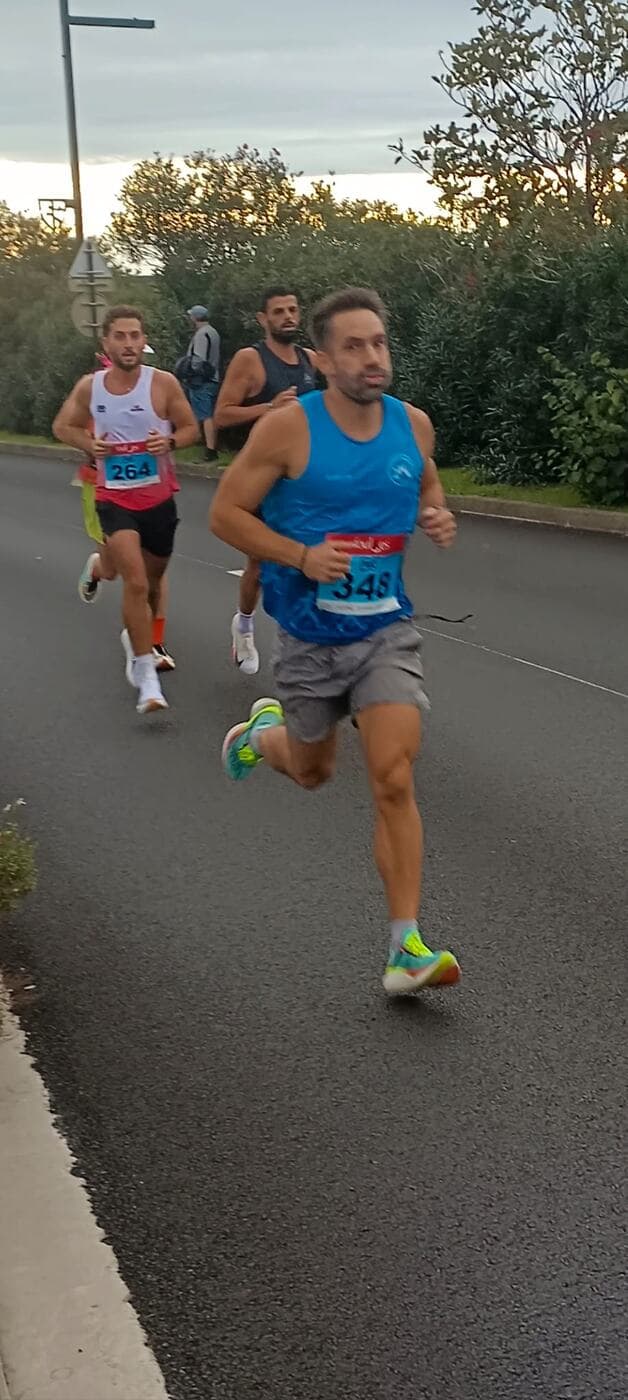 Coureurs du Narbo Nordik Club et d'autres participants sur le parcours du 10 km, photo 5 sur 21