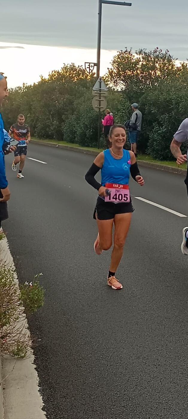 Coureurs du Narbo Nordik Club et d'autres participants sur le parcours du 10 km, photo 7 sur 21
