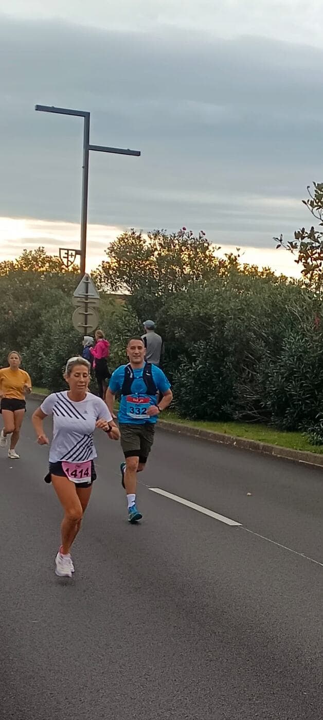 Coureurs du Narbo Nordik Club et d'autres participants sur le parcours du 10 km, photo 8 sur 21