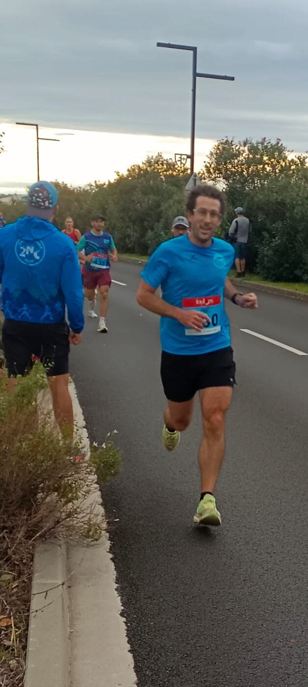 Coureurs du Narbo Nordik Club et d'autres participants sur le parcours du 10 km, photo 13 sur 21